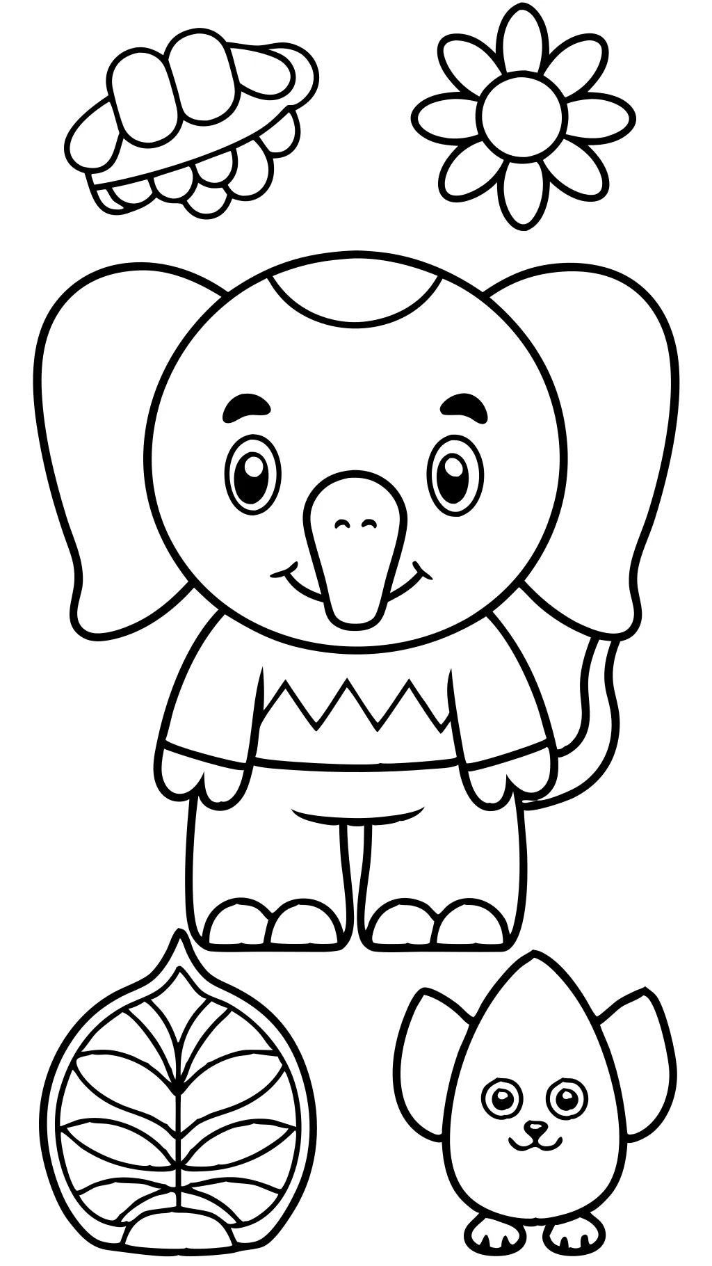 simple coloring pages